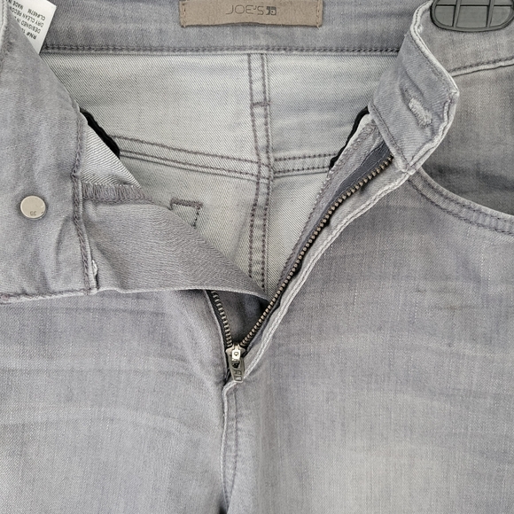 Joe's Jeans High Rise Skinny Ankle Lacey Sz 29 Faded Gray - Picture 9 of 13